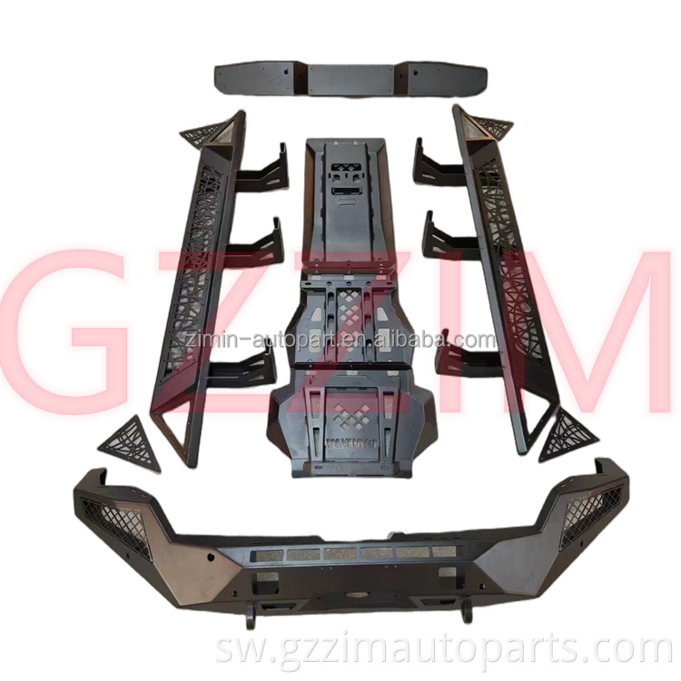 Sehemu za Mwili wa Wasiwa Kits Grille Front & Bumper ya Nyuma kwa Tundra 2022